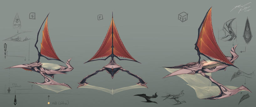 Alien Boat Design