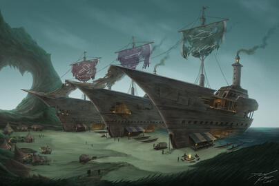 Repurposed Ship